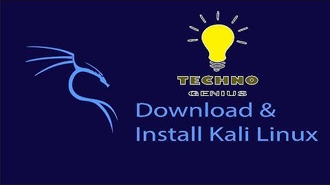 How to Install Kali Linux on windows 7/8/10