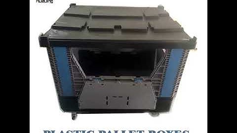 how plastic pallet box to operate / let