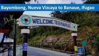 Bayombong, Nueva Vizcaya  to Banaue, Ifugao