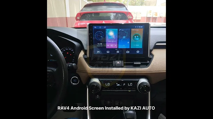 TOYOTA RAV4 ANDROID SCREEN INSTALLATION | KAZI AUTO |