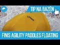 PACKY FINIS AGILITY PADDLES FLOATING