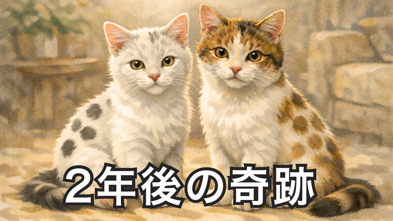 動かない子猫を拾った夜。2年後に起きた奇跡の再会