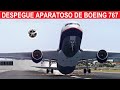Aparatoso despegue en Madrid - Aeroméxico 002