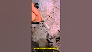 How To Car Open Variable Valve Timing Solenoid #automobile #carrestorationproject #carpart
