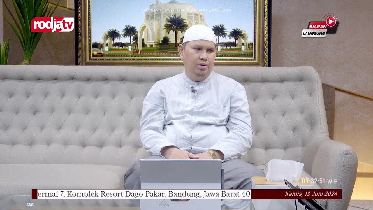 ⁣[LIVE]Ustadz Dr. Erwandi Tarmizi, M.A. | Syarah 'Umdatul Fiqih