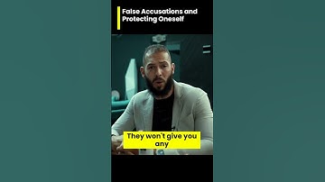 Andrew Tate on false accusations and protecting oneself #andrewtate #tatespeech