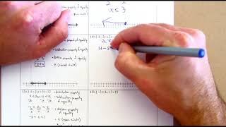 Algebra 1 Chapter 2 Review Video 1