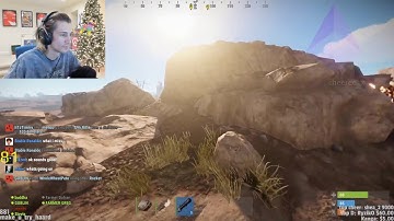 OTV Rust Server Highlights - XQC Kills Offline Streamer Targeting Him