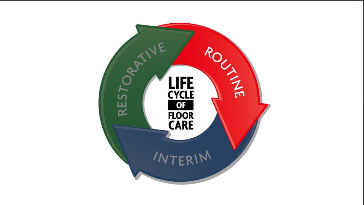 Life Cycle of Floor Care - Routine Maintenance 