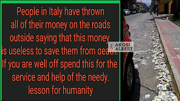 Italy throw their money on road