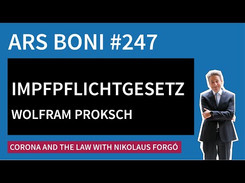 Ars Boni 247:  Rechtsfragen des Impfpflichtgesetzes