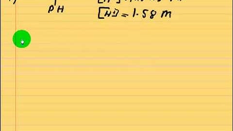Chemistry May 12 Acid Base Problem Solving Part 3