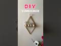 DIY Wall Hanging✨| Easy Aesthetic Home Decor Ideas #shorts #viralshorts #homedecor #wallhanging #diy