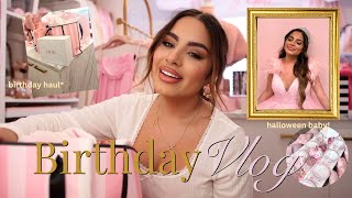 🎂 Birthday Vlog & Gift Haul + Spooky Picnic Halloween Costume Party! 🎃👻