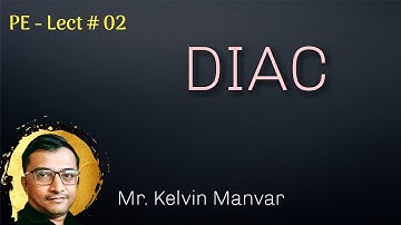 Diode for Alternating Current DIAC