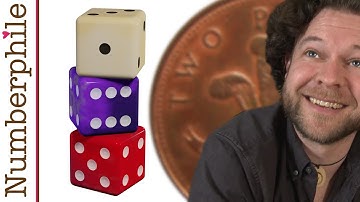 Stacked Dice Trick - Numberphile