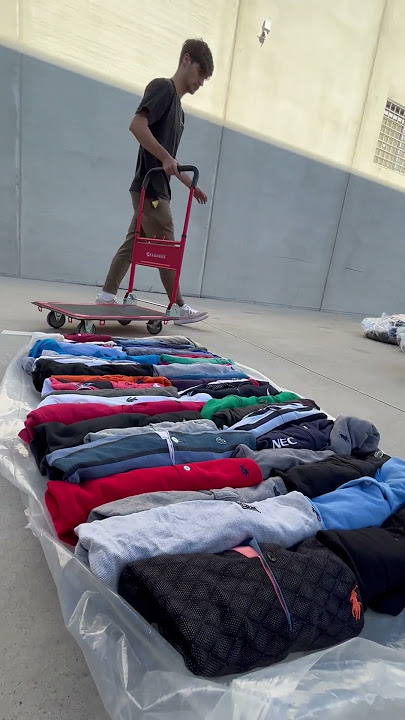 ¡Unboxing 45KG Branded Polos Vintage!