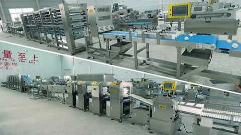 Lacha Paratha Making Machine/ Scallion Pancake production line