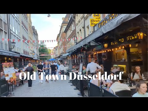 Old Town Düsseldorf, Germany (Altstadt) | The Longest Bar In The World!