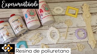 PROBANDO DOS TIPOS DE RESINA DE POLIURETANO PARA MOLDES - ¡ME ENCANTA! - RESINPRO - DESCUENTO