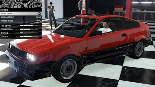 GTA 5 - Past DLC Vehicle Customization - Dinka Blista Compact (Honda CRX)