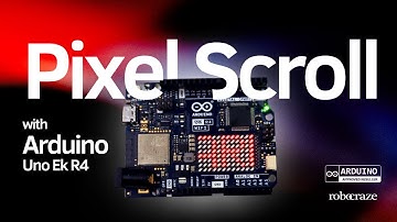 PixelScroll: DIY WiFi LED Messenger with Arduino UNO EK R4 WIFI