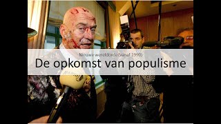 6. De opkomst van populisme (vmbo eindexamen - Nieuwe wereldorde vanaf 1990)