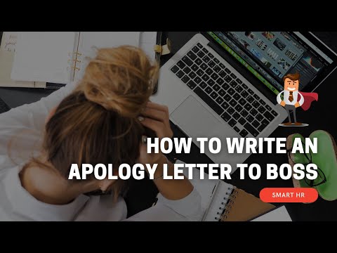 How to write an Apology Letter to Boss - 2021 | @SMART HR