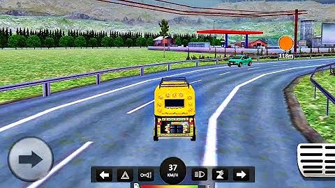 Modern Tuk Tuk Auto Rickshaw: Free Driving Games 3D - Android Gameplay