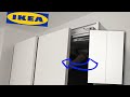 IKEA PAX WARDROBE pax sliding door assembly left - porte coulissante avant gauche