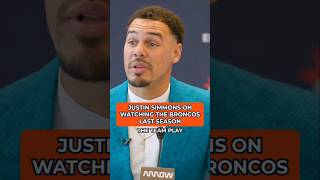 Justin Simmons acting like a proud