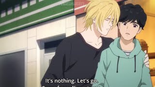 Ash x Eiji moment #22 - Overprotective Ash Resimi