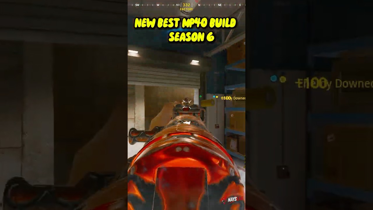 Broken MP40 Meta Build Season 6 Warzone