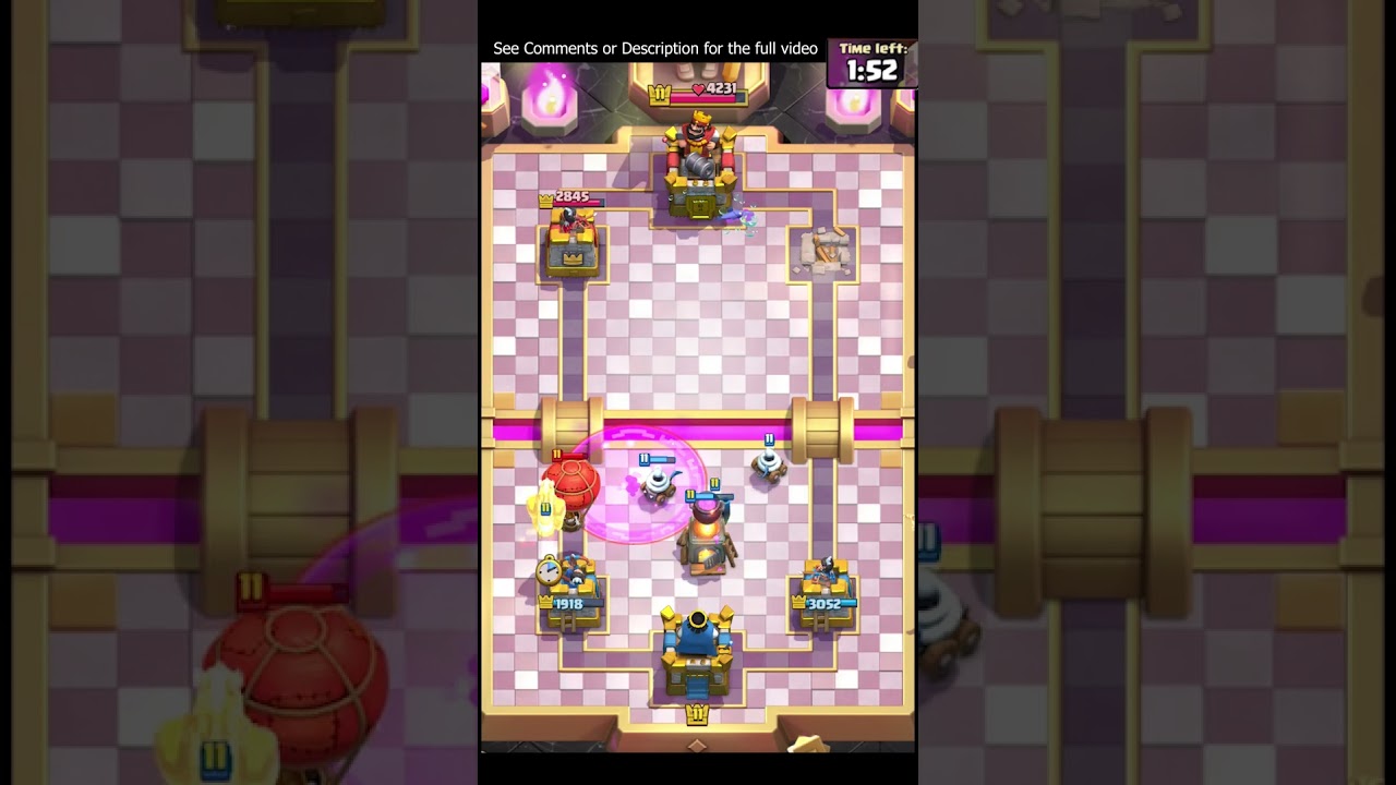 Balloon, Lumberjack, Skeleton King vs X-Bow, Goblin Drill, Furnace