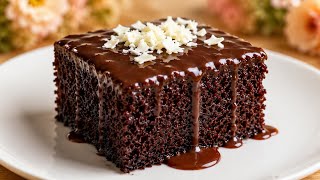 The Best Moist Chocolate Cake Recipe | Super Soft & Fudgy screenshot 5