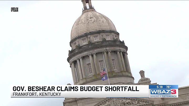 Gov. Beshear claims budget shortfall