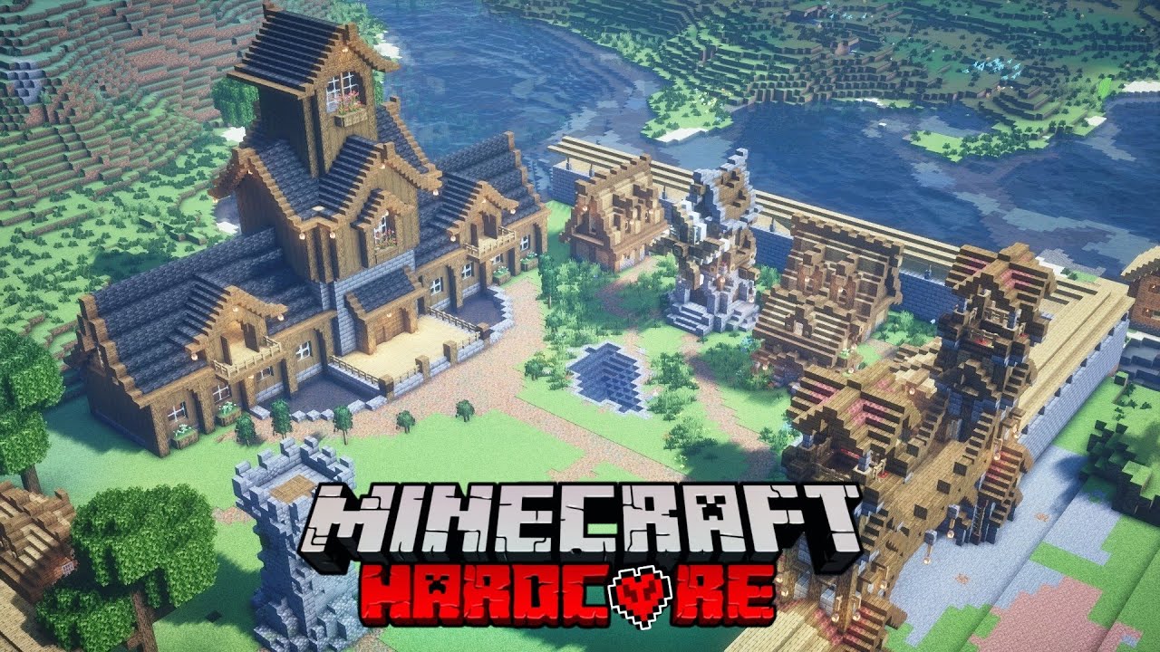 I Build MEGA Village in 1.21 Minecraft Hardcore ! - YouTube