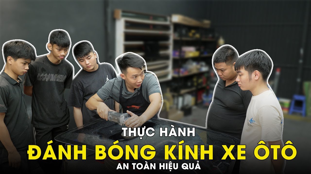 HƯỚNG DẪN ĐÁNH BÓNG KÍNH LÁI BỊ XƯỚC CỰC ĐƠN GIẢN - AI CŨNG CÓ THỂ LÀM ĐƯỢC