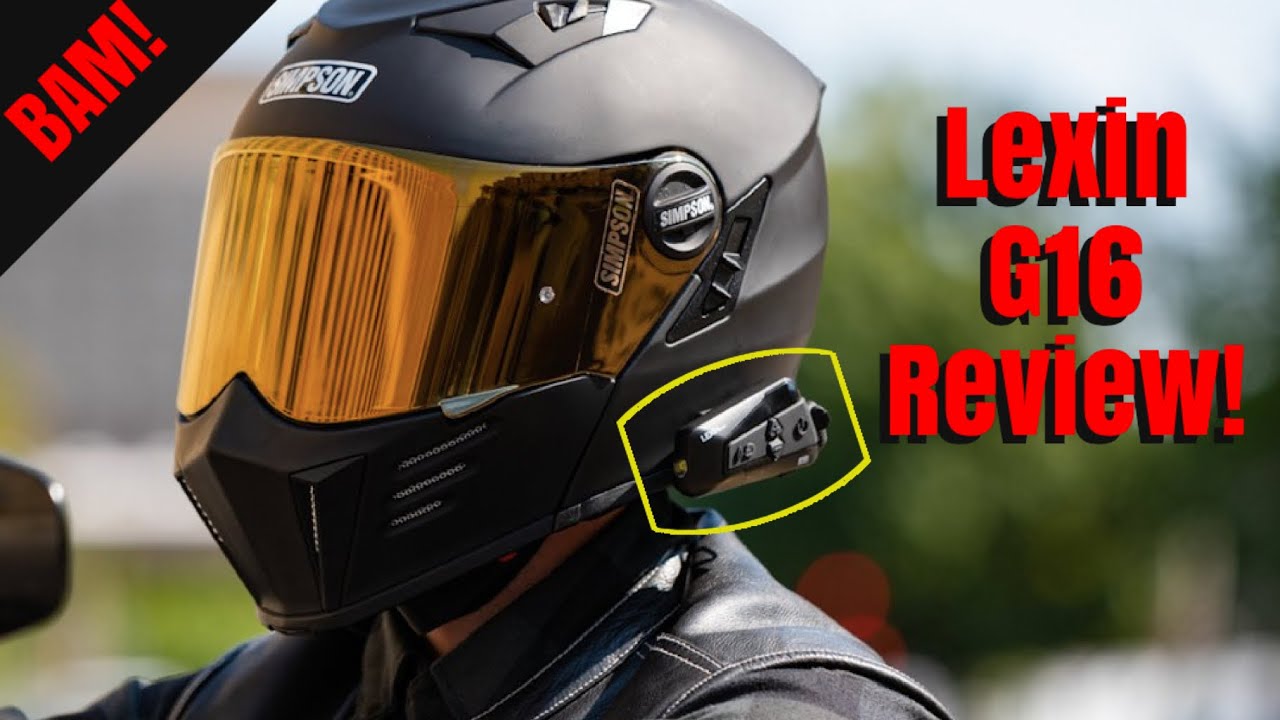 Lexin G16 Helmet Bluetooth Communicator Review YouTube