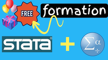 👉Formation gratuite au logiciel STATA + Formation gratuite au logiciel SPSS.