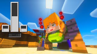 I Gave Jenny A Diamond In Minecraft Skyblock And This Happened