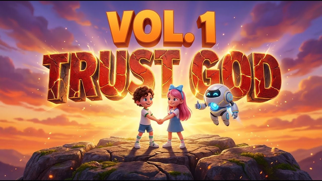 Tiny Faith Vol. 1: TRUST GOD 🛡️ (12 Min Bible Songs to Build Strong Faith)