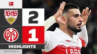 Marvelous Decider By Undav! | VFB STUTTGART - MAINZ 05 | Highlights | Matchday 8 – Bundesliga 25/26