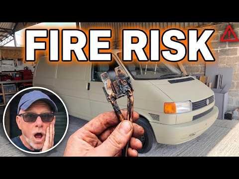 I Found a Hidden Fire Hazard In My VW Campervan Conversion