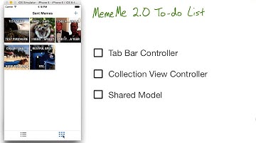 MemeMe 2.0 To-Do List