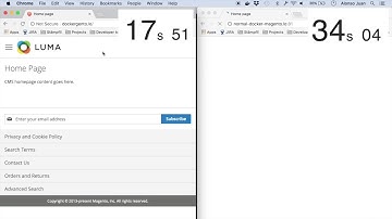 Dockergento speed comparison (purge generated)