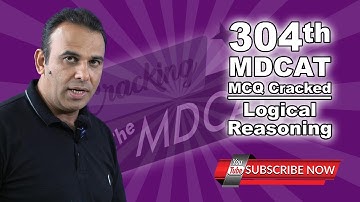 304 LOGICAL REASONING MCQ CRACKED # Logical Reasoning # Letter Series #PMDC MDCAT