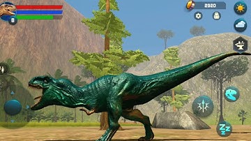 Best Dino Games -Tyrannosaurus Simulator Android Gameplay - T-Rex Simulator Android Gameplay