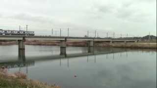 E531系常磐線普通列車 水戸～勝田間通過@2013.1.12②