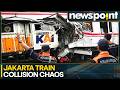 Jakarta Train Collision: Major Train Collision in Jakarta Leaves 7 Dead | WION NEWSPOINT